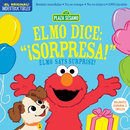 Indestructibles Sesame Street: Bilingual English/Spanish Elmo dice