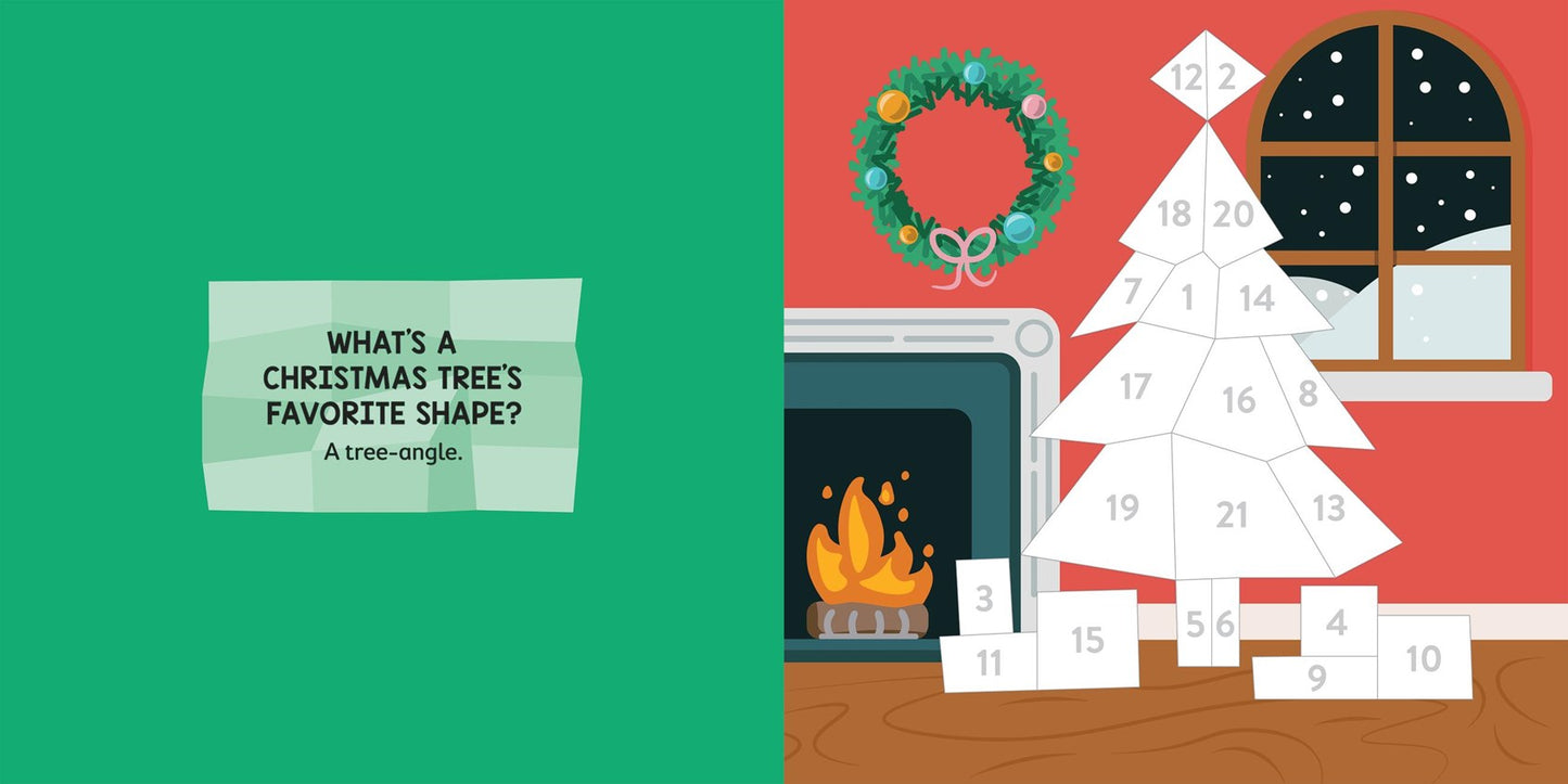 My First Paint By Sticker Happy Christmas