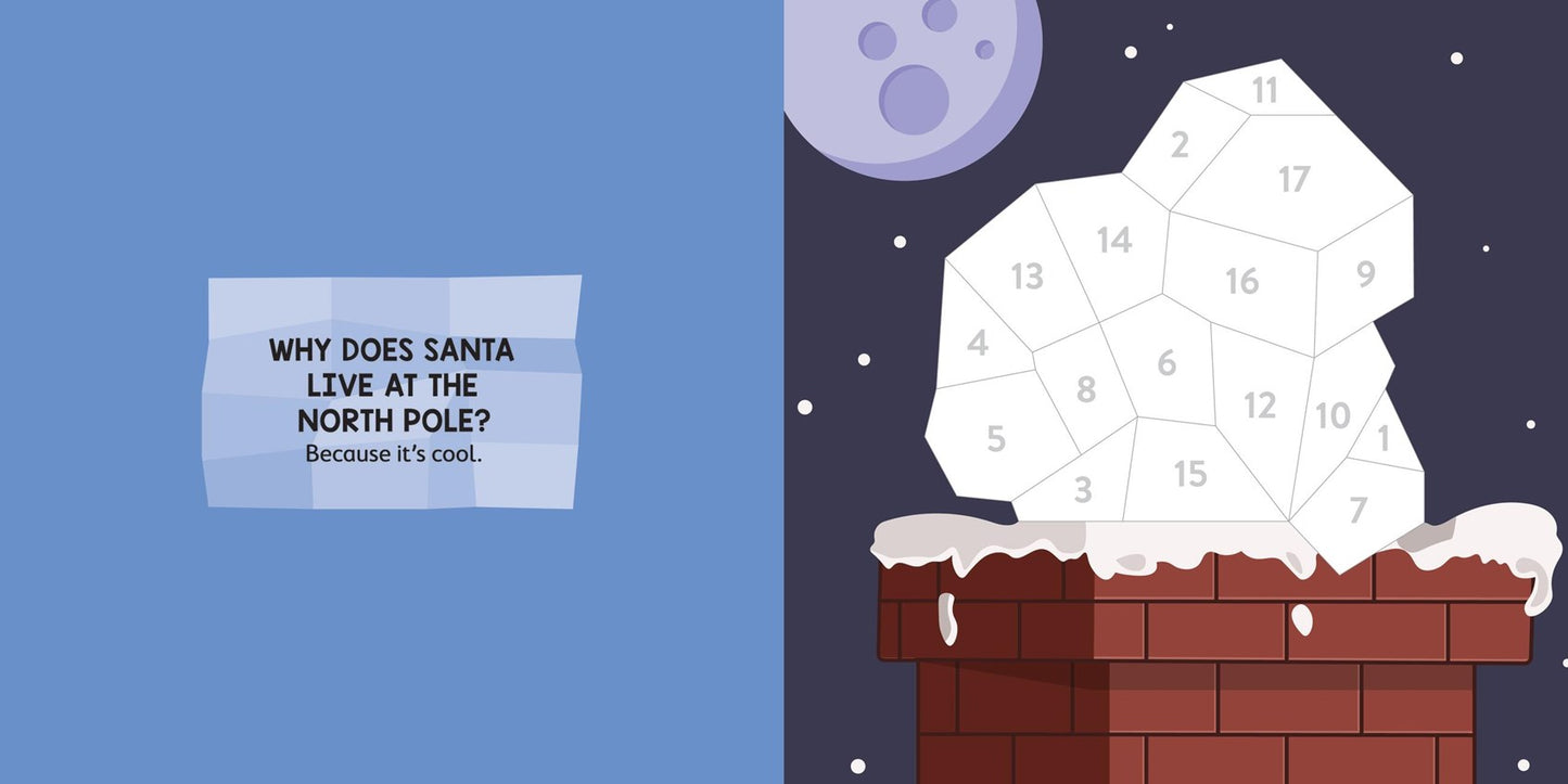 My First Paint By Sticker Happy Christmas