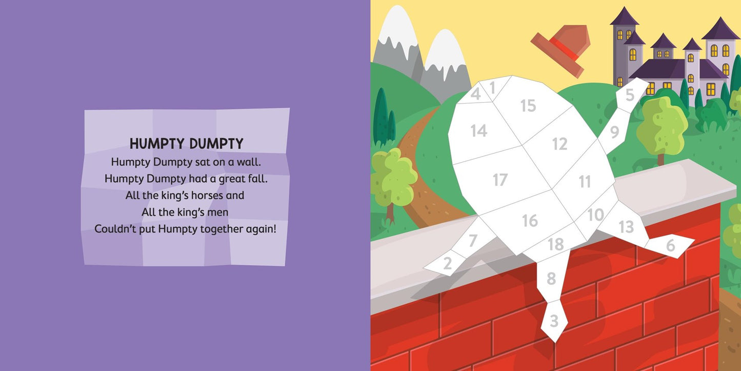 My First Paint By Sticker Nursery Rhymes