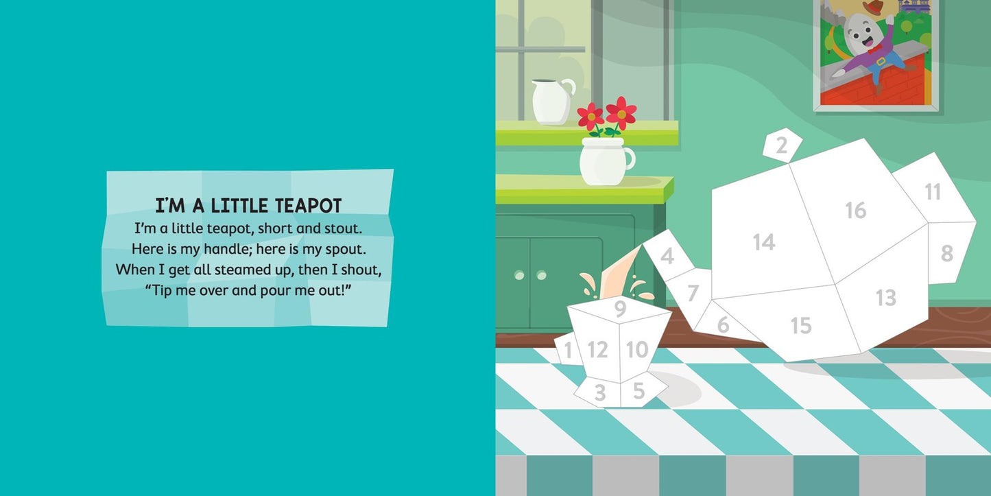 My First Paint By Sticker Nursery Rhymes