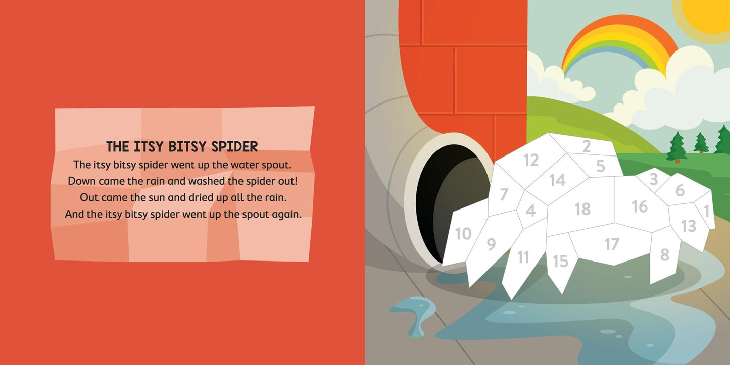 My First Paint By Sticker Nursery Rhymes