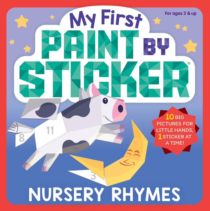 My First Paint By Sticker Nursery Rhymes