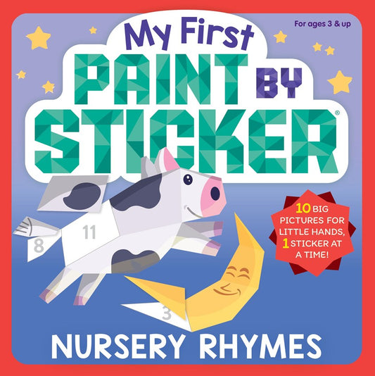 My First Paint By Sticker Nursery Rhymes