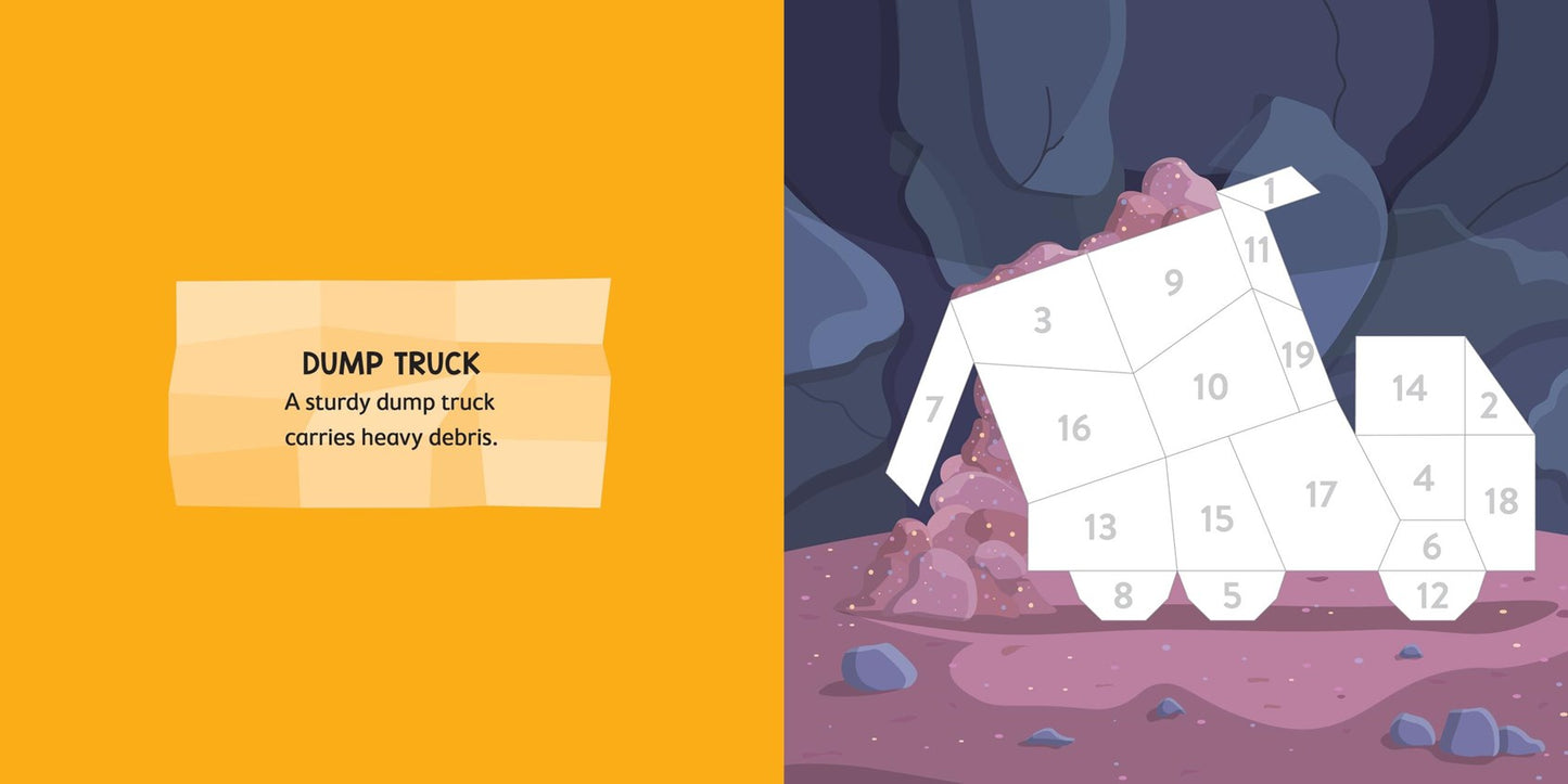 My First Paint By Sticker Construction Site