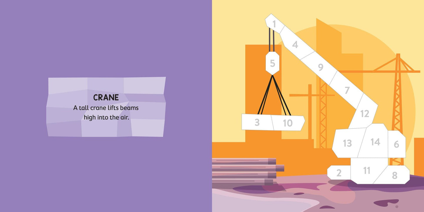 My First Paint By Sticker Construction Site