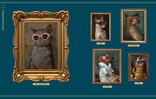 Vanity Fur: The Alison Friend Sticker Book