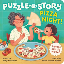 Puzzle A Story Pizza Night Book