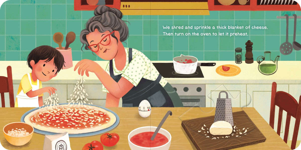 Puzzle A Story Pizza Night Book