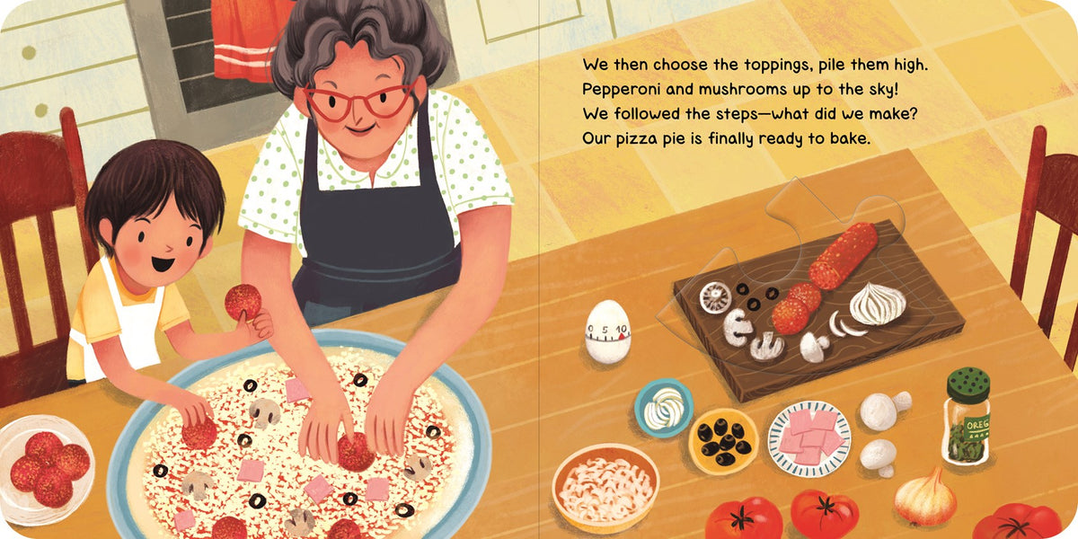 Puzzle A Story Pizza Night Book