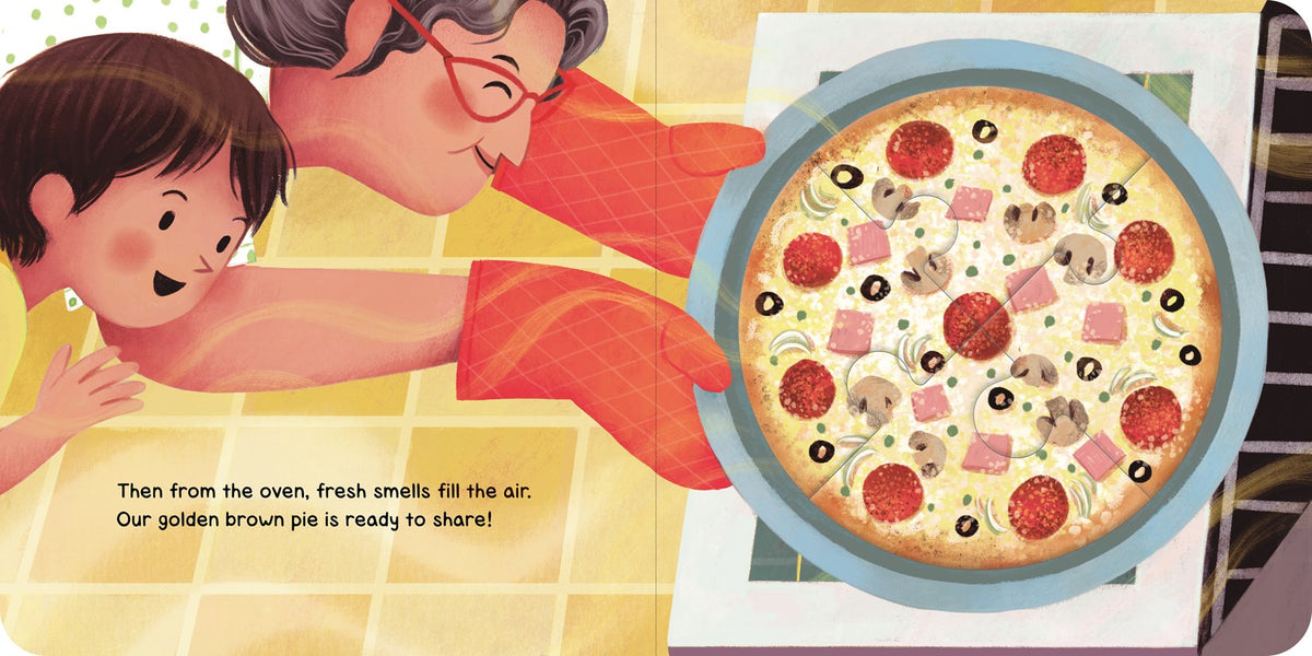 Puzzle A Story Pizza Night Book