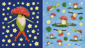 Little Frog Sticker Book
