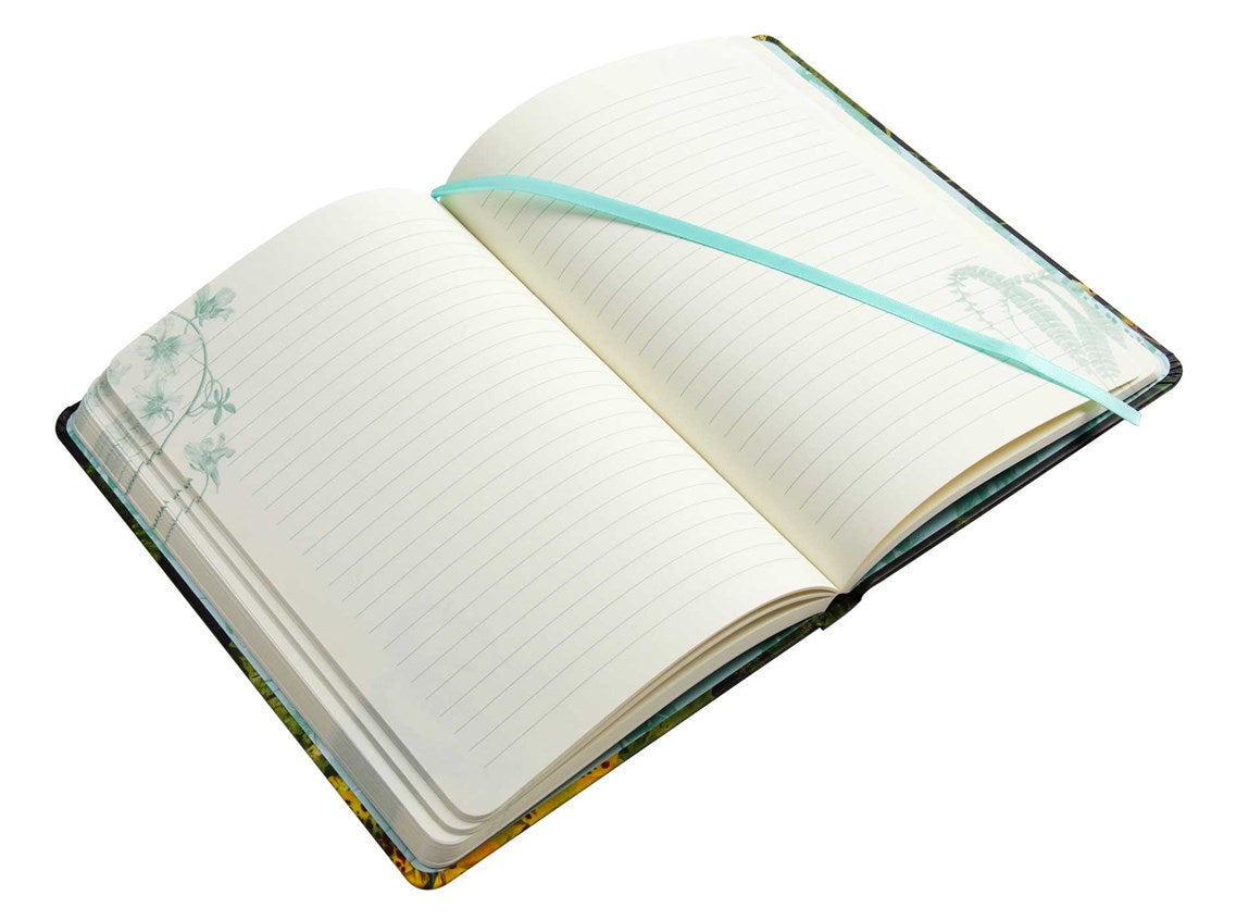 Art of Nature: Botanical Hardcover Ruled Journal