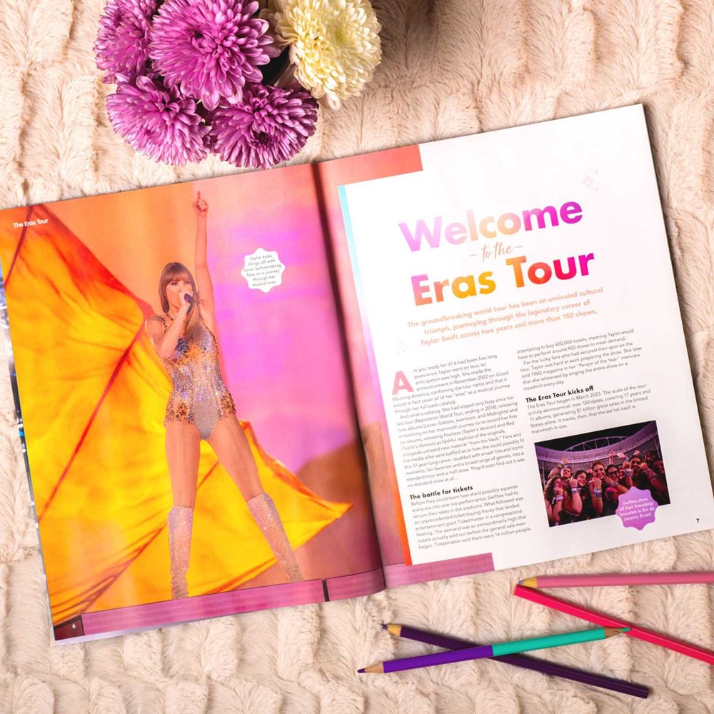 Taylor Swift Coloring & Activity BookTour Edition
