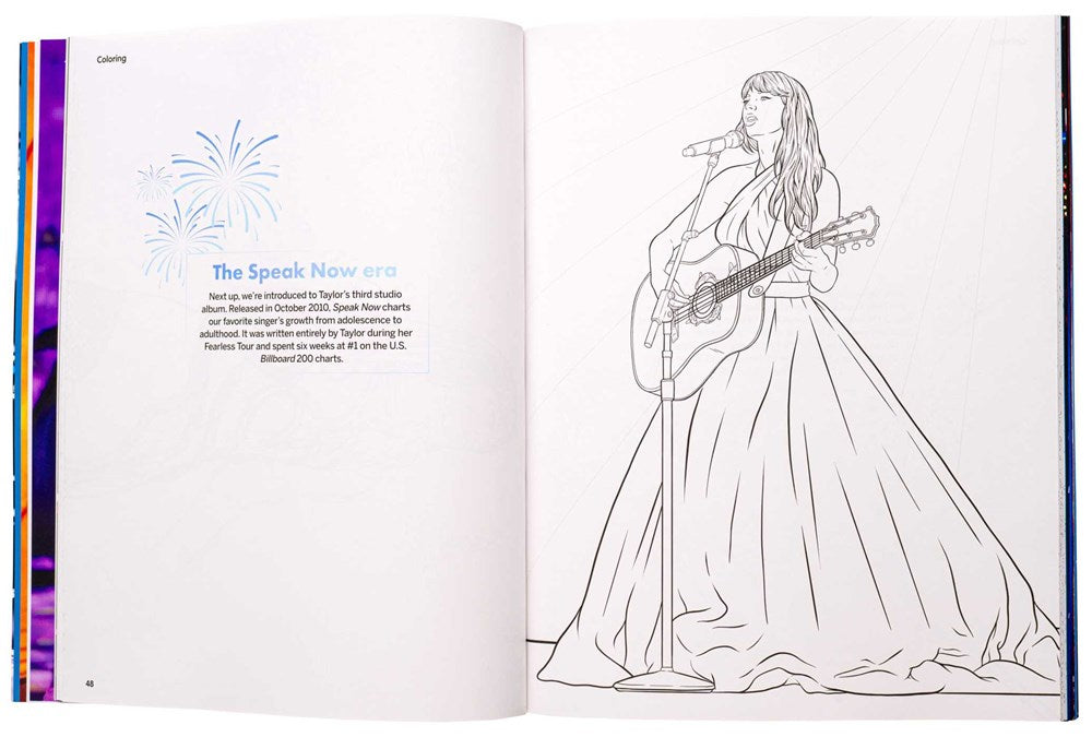 Taylor Swift Coloring & Activity BookTour Edition