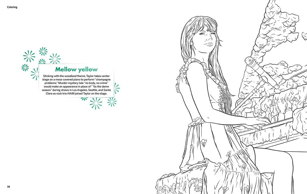 Taylor Swift Coloring & Activity BookTour Edition