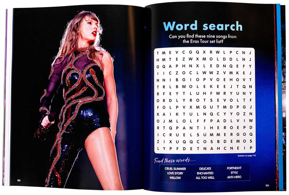Taylor Swift Coloring & Activity BookTour Edition