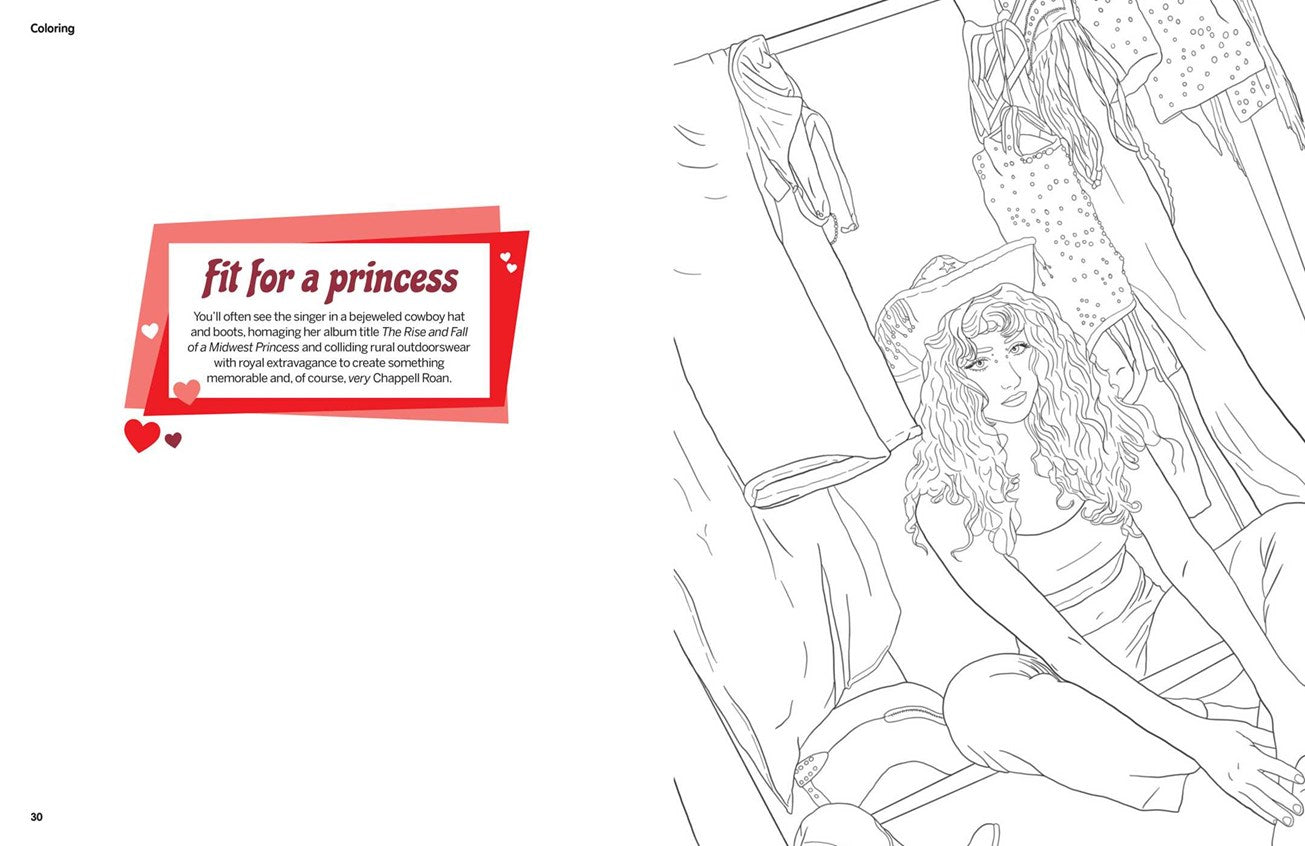 Chappell Roan Coloring & Activity Book