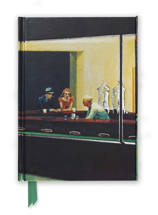 Edward Hopper Nighthawks Foiled Journal