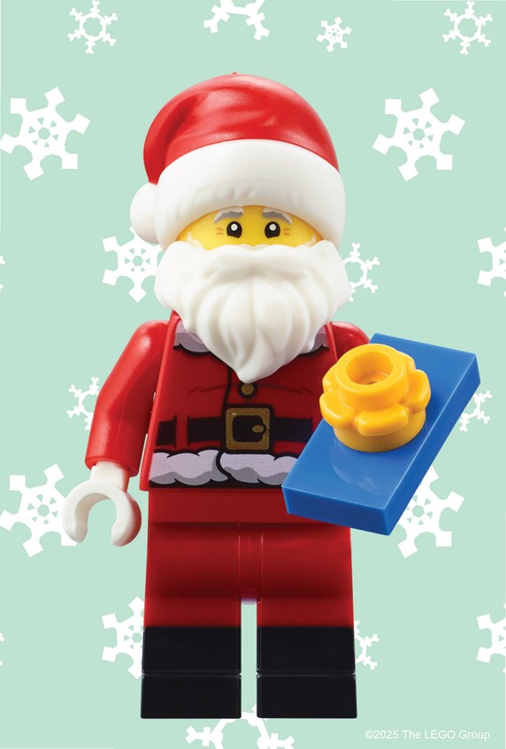 LEGO Mystery Minifigure Mini Puzzle Christmas Edition