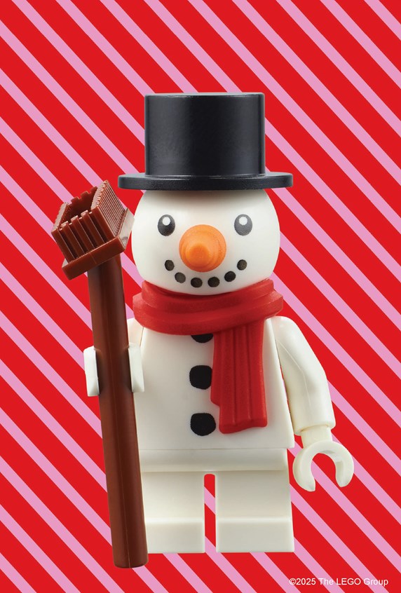 LEGO Mystery Minifigure Mini Puzzle Christmas Edition