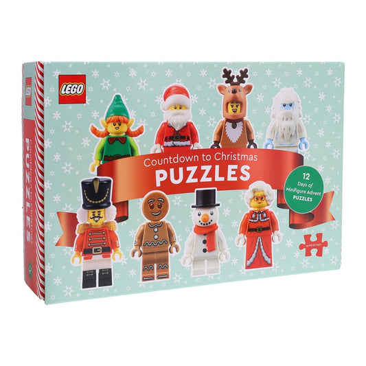 LEGO Countdown to Christmas Puzzles:  12 Days of Minifigure Advent Puzzles
