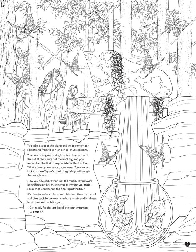 Taylor Swift in Every Era:  An Unofficial Coloring Adventure