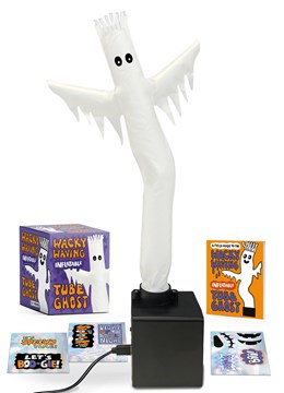 Wacky Waving Inflatable Tube Ghost Glow-In-The-Dark!