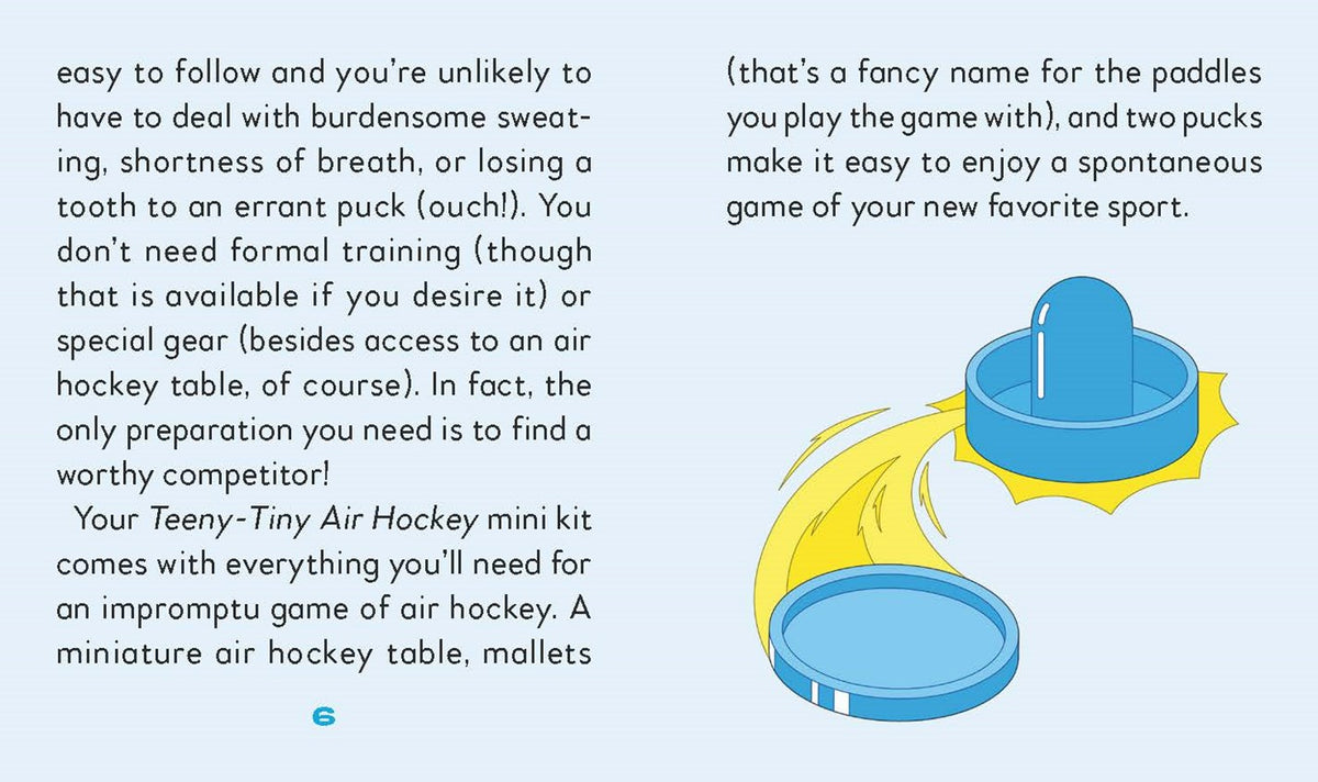 Teeny-Tiny Air Hockey