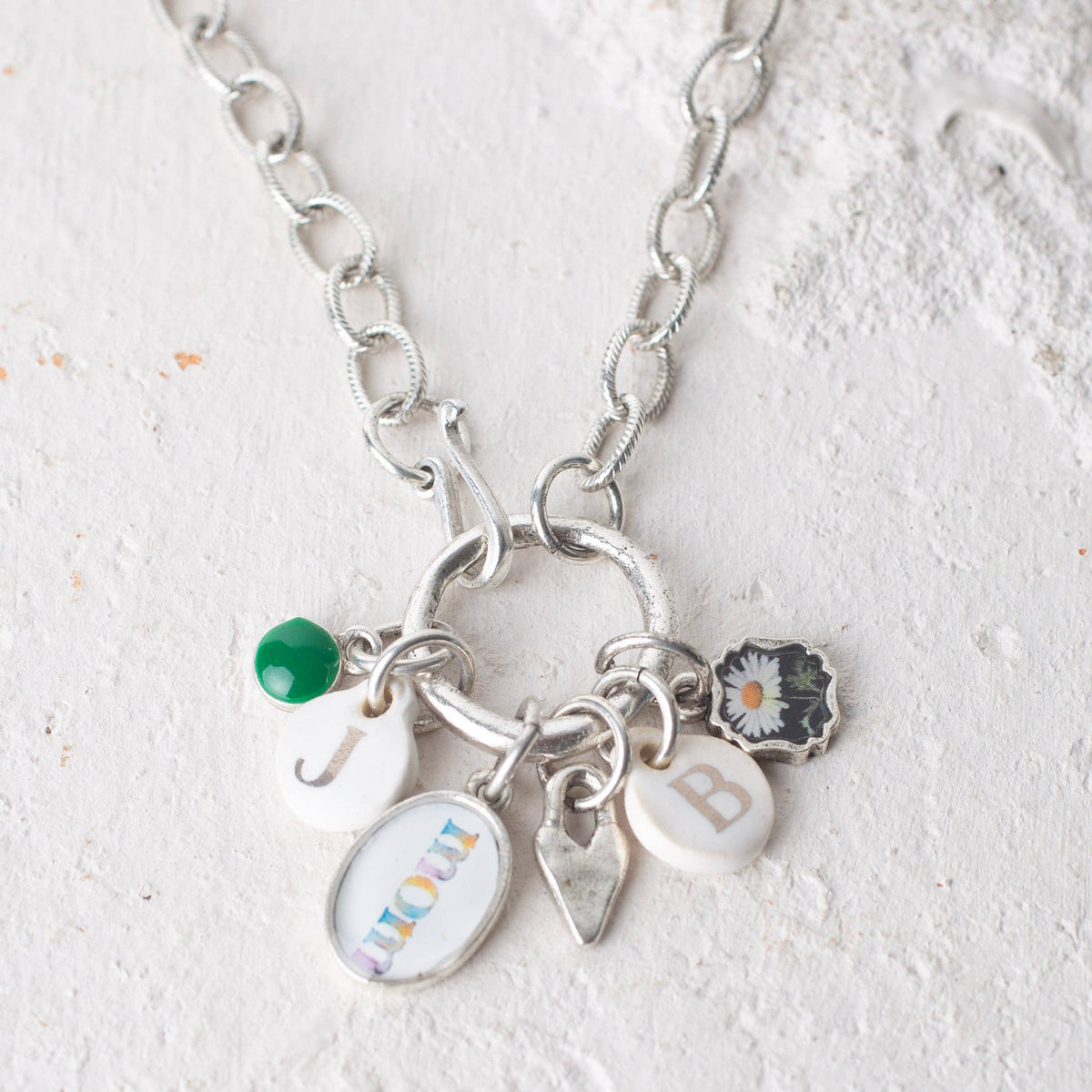 Charmed Organic Circle Necklace
