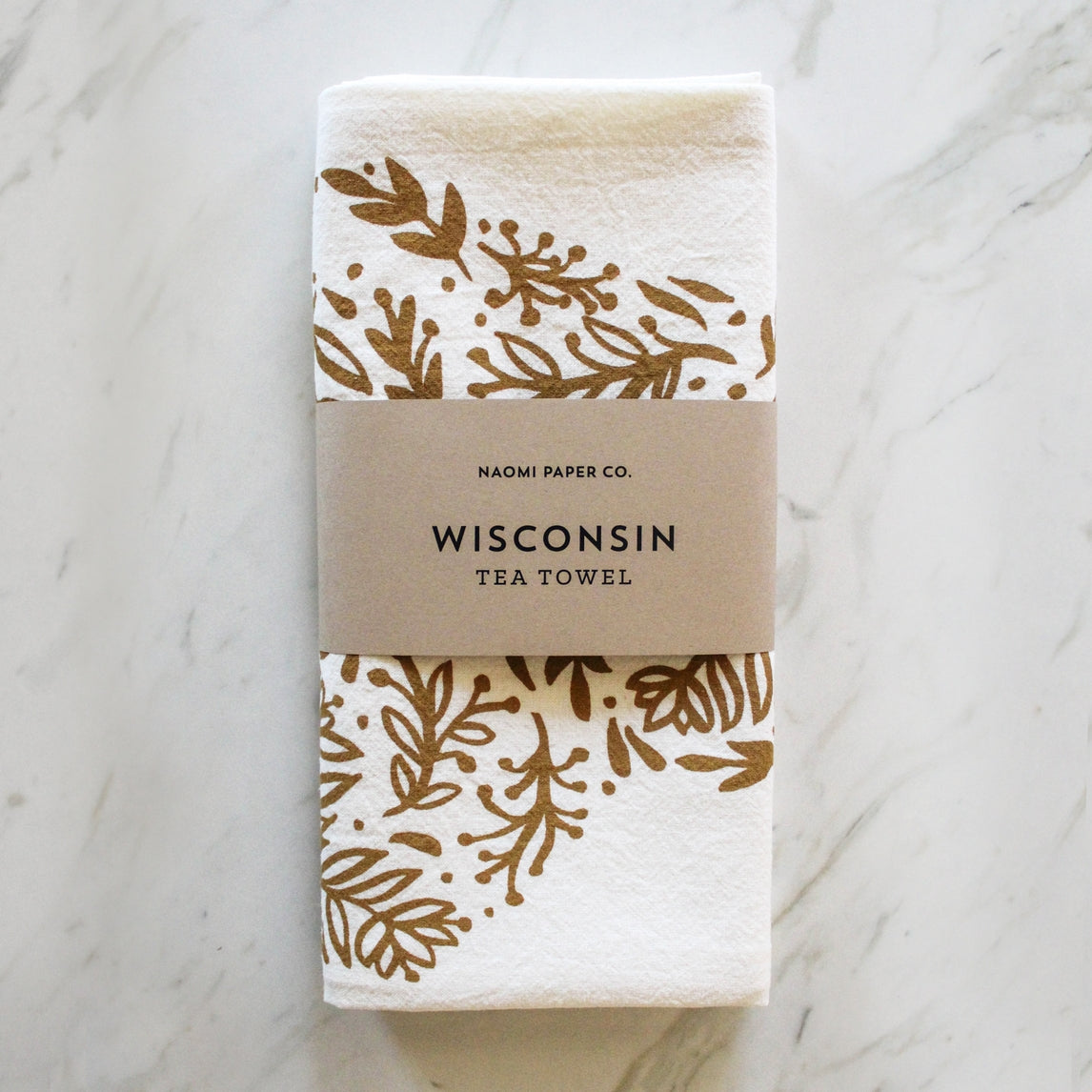 Wisconsin Tea Towel