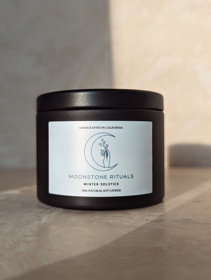 Winter Solstice Candle by Moonstone Rituals