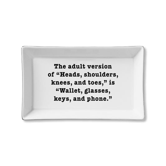 Ceramic Tray - Adult Version