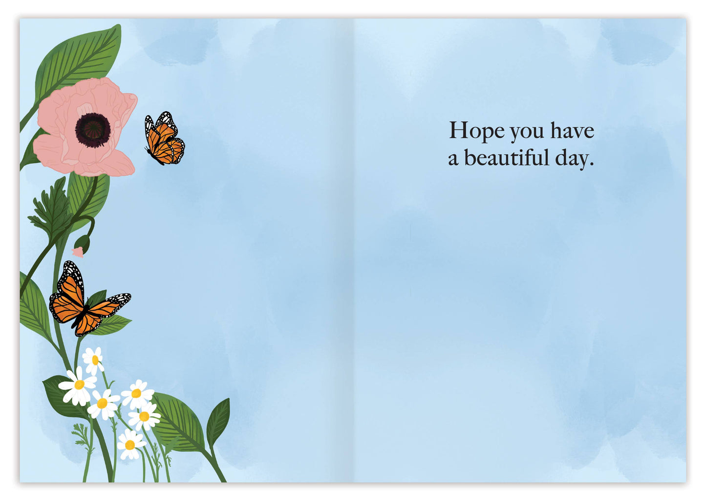 Butterflies Birthday Card