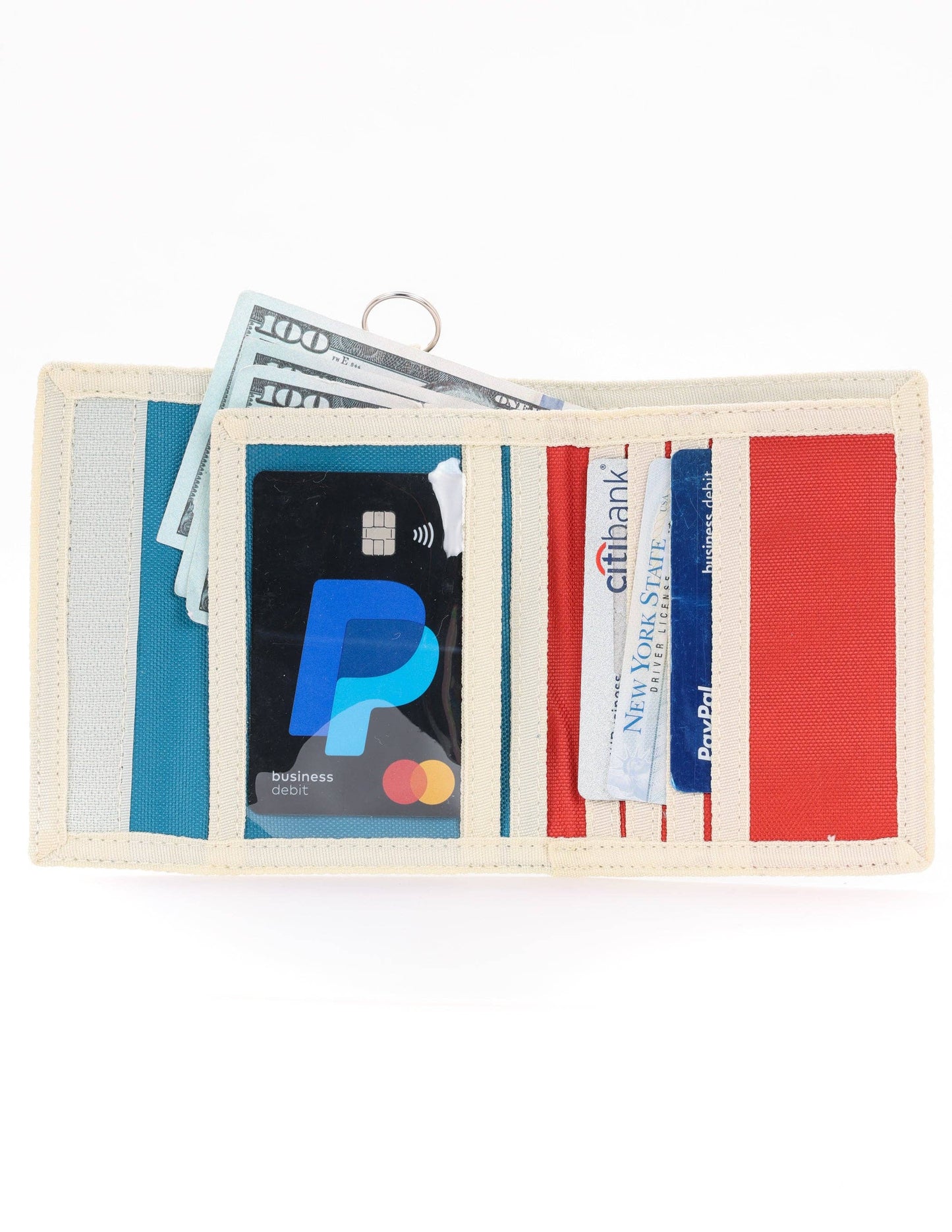 80's Wallet | Retro Stripe
