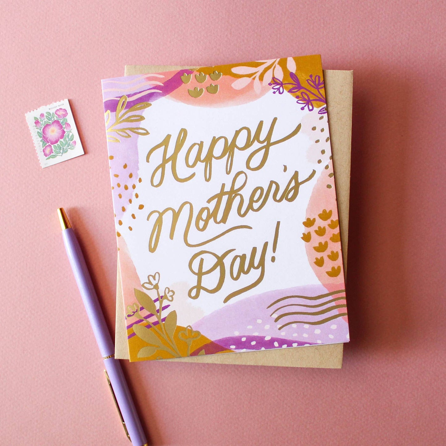 Happy Mother's Day Scribbles Card