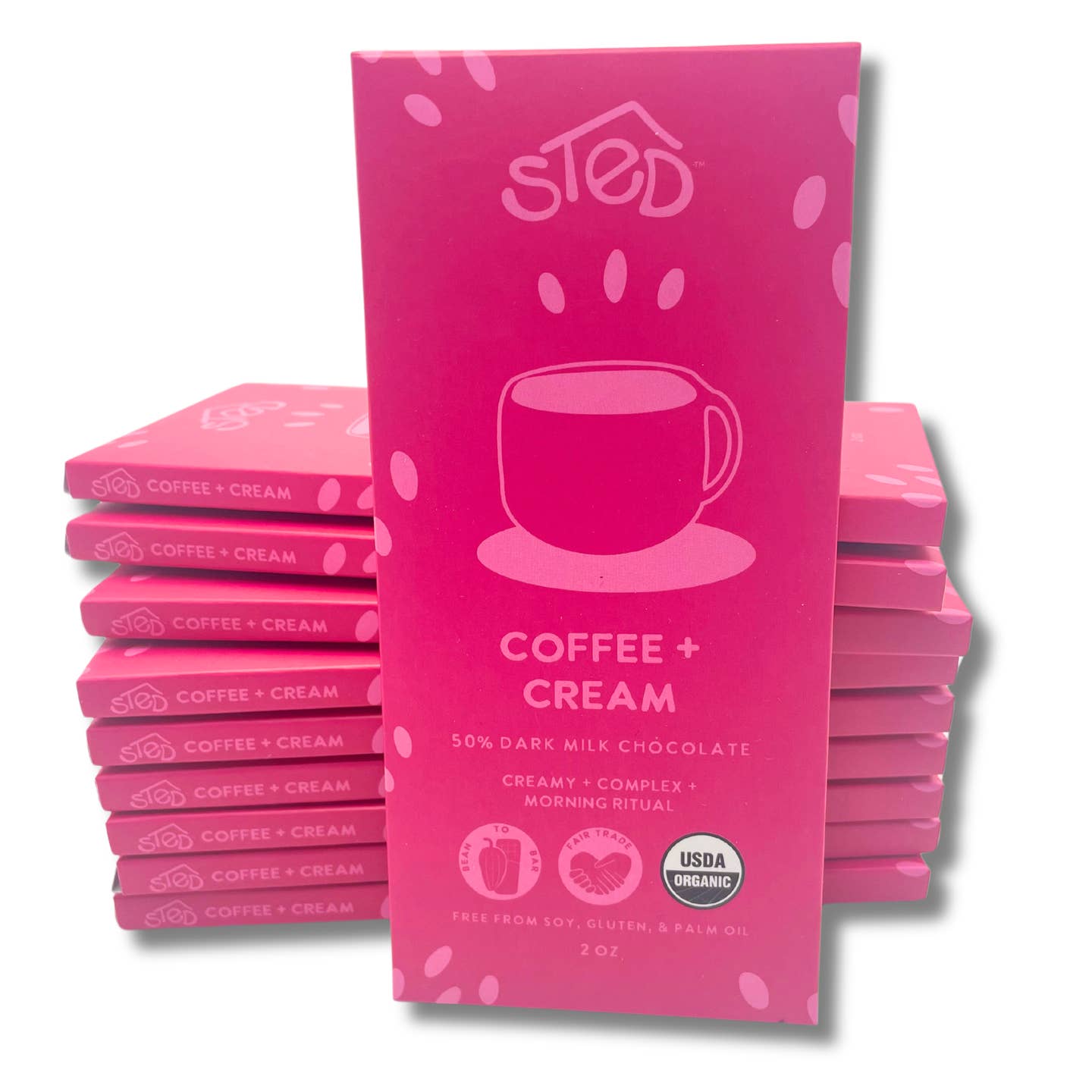 Coffee + Cream Chocolate Bar
