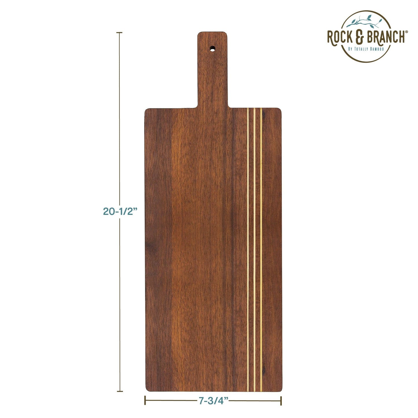 Rock & Branch® Acacia Wood Charcuterie Paddle Board