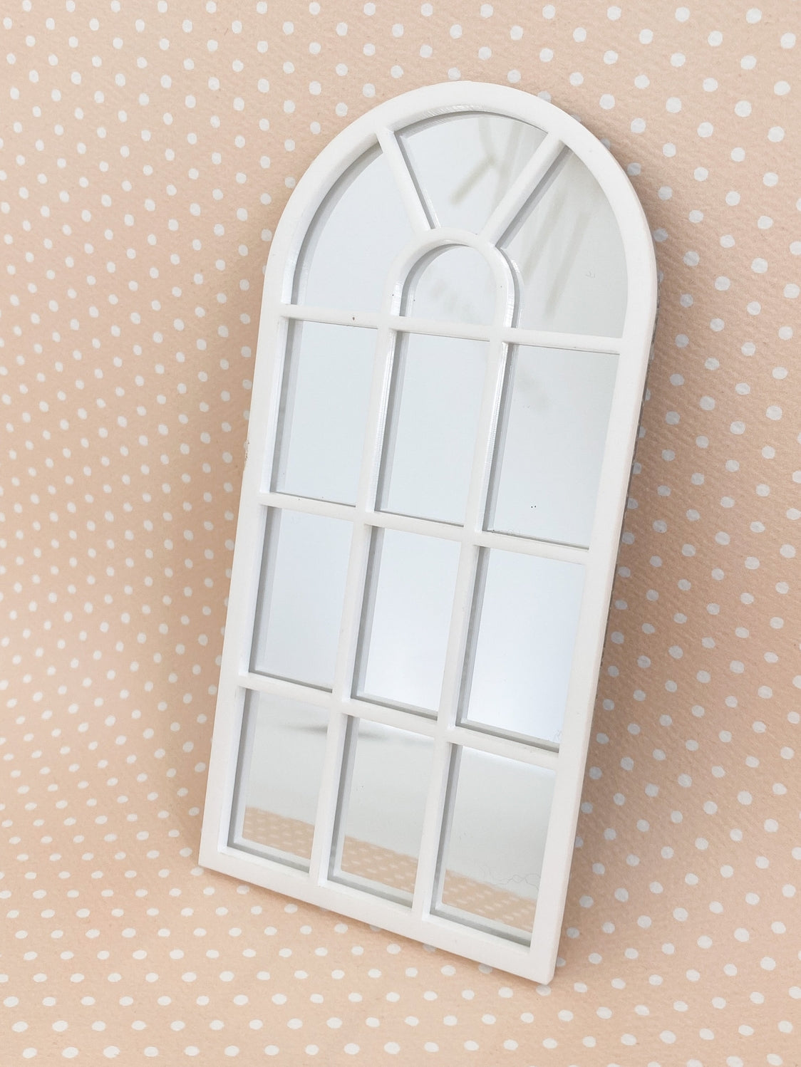 Dollhouse Arched Floor Mirror