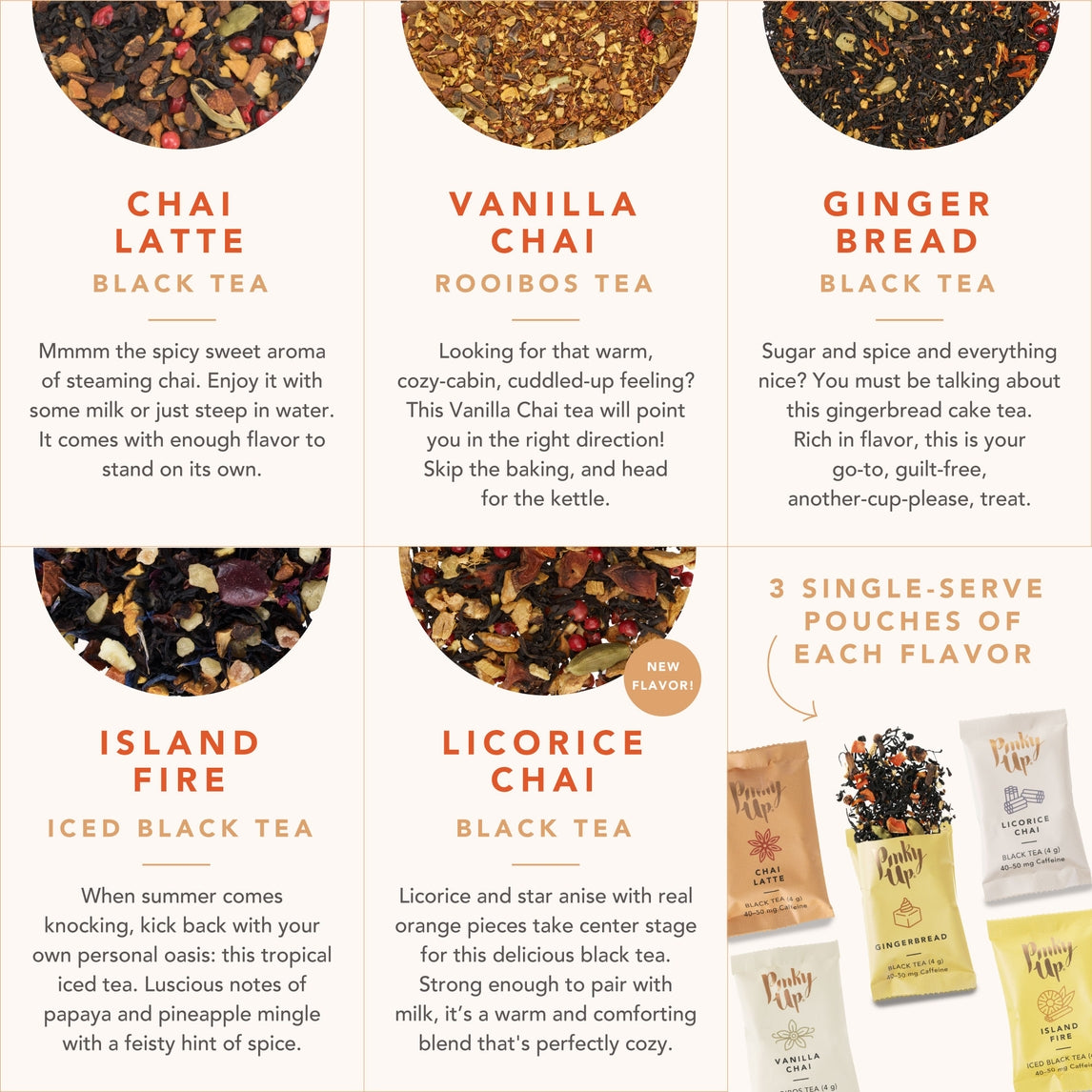 Chai Assortment Loose Leaf Tea Sampler