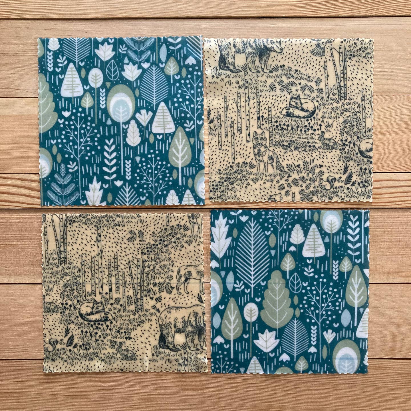 Beeswax Wraps Half-Pint Set