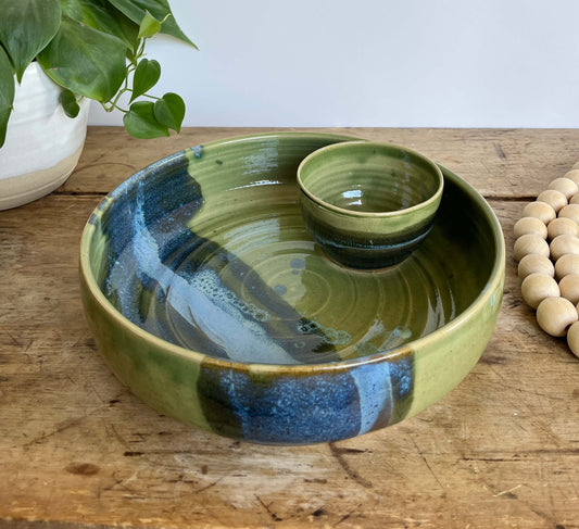 Large Chip And Dip Bowl Large Summer Party Bowl