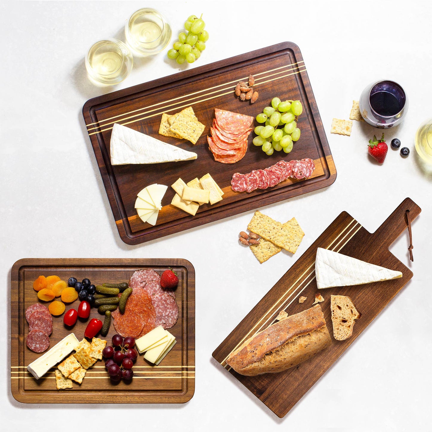 Rock & Branch® Acacia Wood Charcuterie Paddle Board