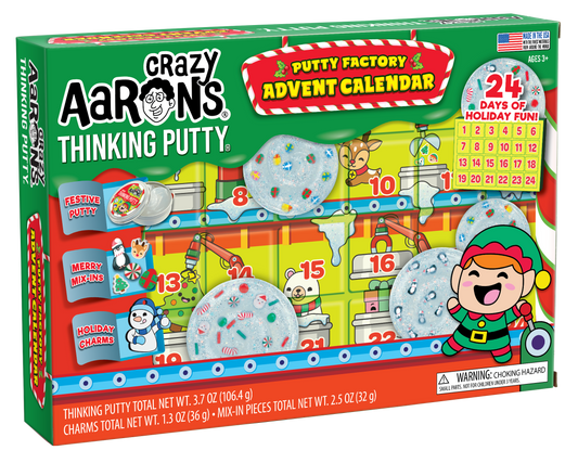 Crazy Aaron's Thinking Putty Advent Calendar