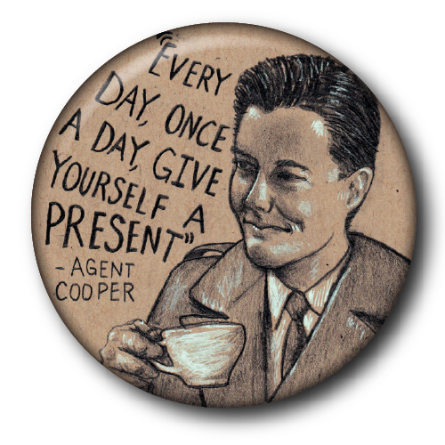 Agent Cooper big button