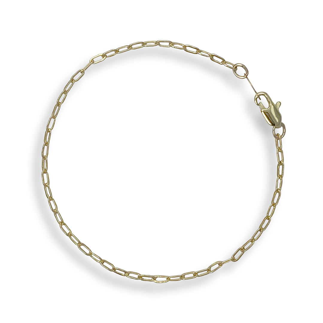 Gold Filled Tiny Chain Bracelet