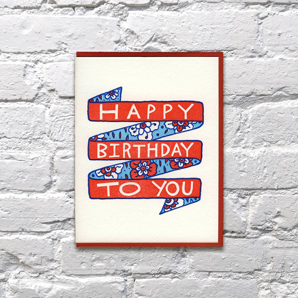 Birthday Banner Card