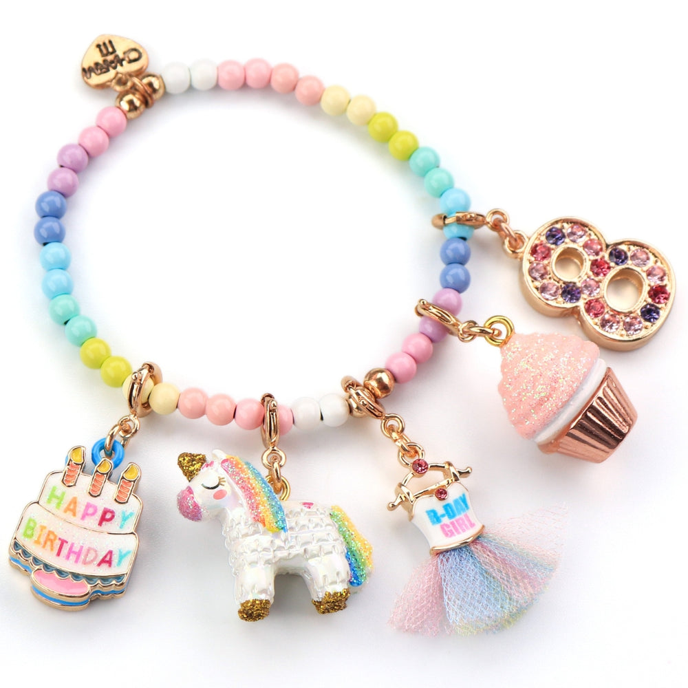 Gold B-Day Girl Tutu Charm