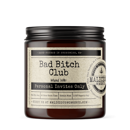 Bad Bitch Club Candle