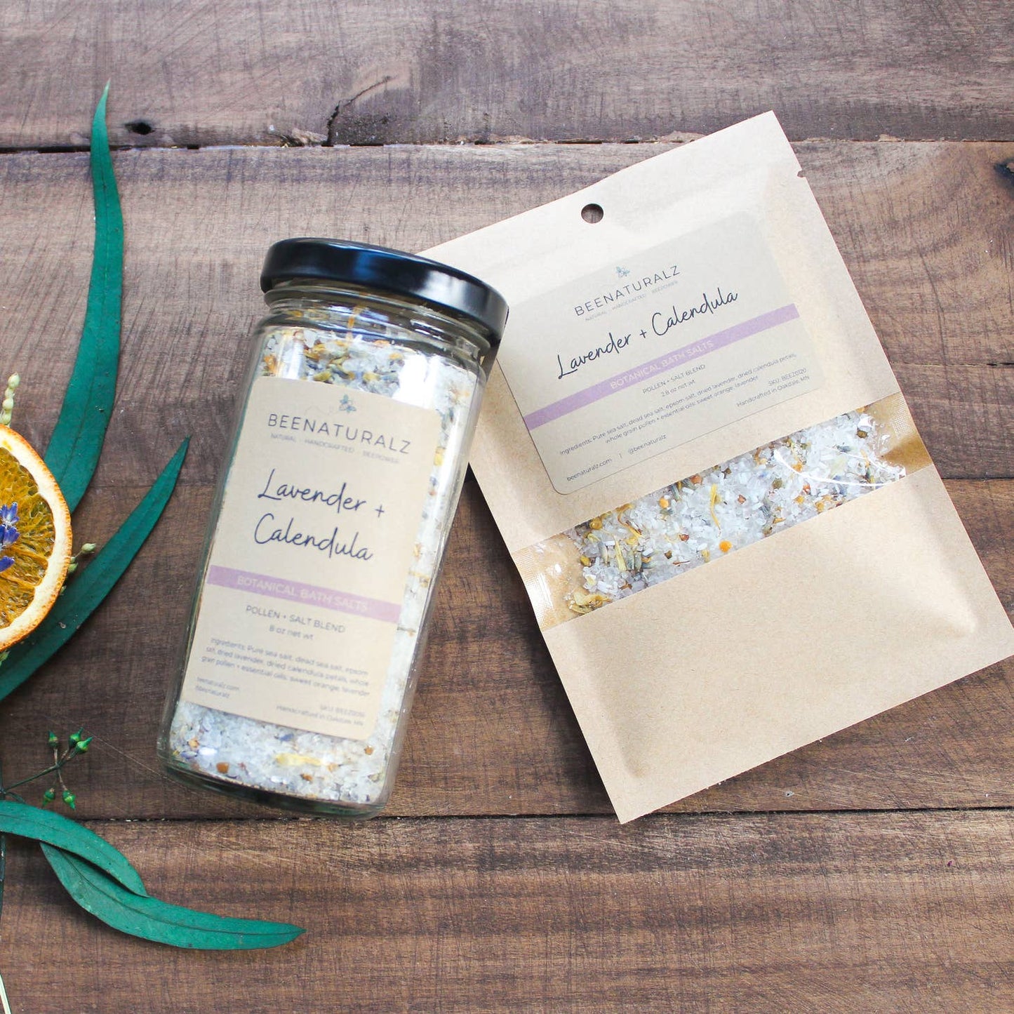 Botanical Pollen Bath Salts